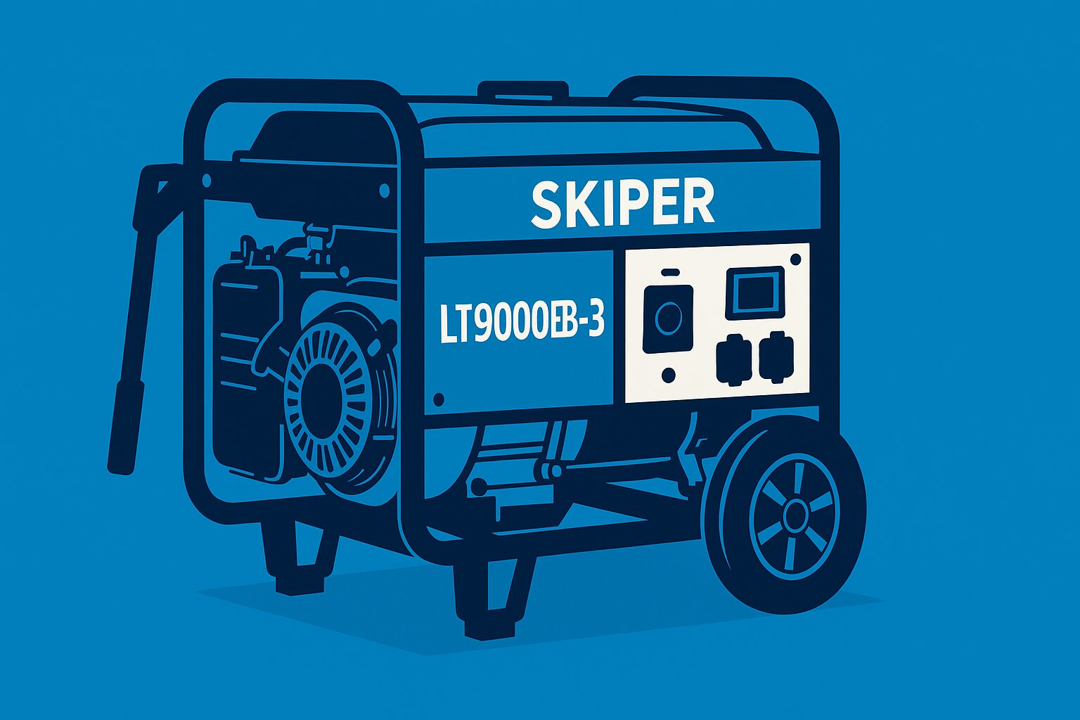 Электростанции SKIPER LT9000EB-3: обзор и сферы применения